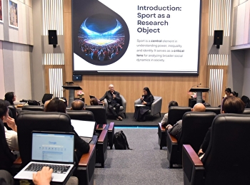 อาจารย์นวัตกรรมสองภาษาเข้าร่วมสัมมนาเกี่ยวการทำวิจัยในด้านสังคมและกีฬา