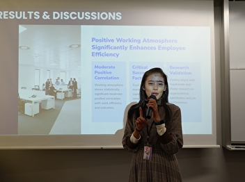 Taking Innovation Global: SSRU Faculty
Present Research in Japan