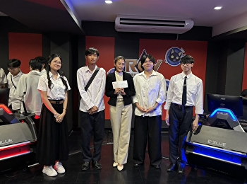 นักศึกษาชั้นปีที่ 2
สาขานวัตกรรมการจัดการ (หลักสูตรสองภาษา)
จัดทำการแข่งขันเกมอีสปอร์ต
ในรายวิชาฝึกนักกีฬา