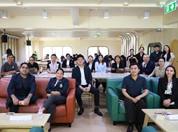 อาจารย์หลักสูตรสองภาษา
ร่วมสร้างเครือข่ายวิชาการในกิจกรรม “Sip
& Share”